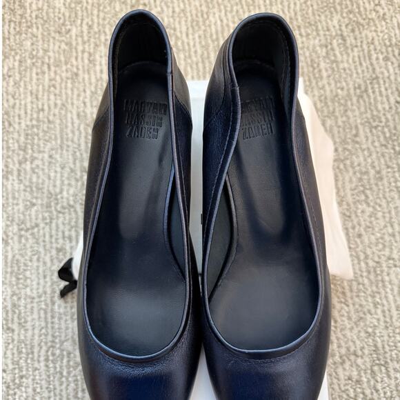 Maryam Nassir Zadeh – Metallic Alder Roberta Block Heel- Size 37.5 - Picture 5 of 6